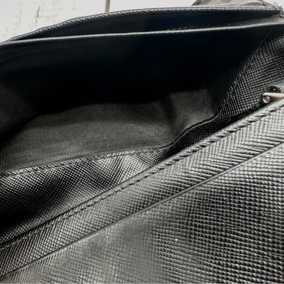AUTHENTIC Prada wallet in black. - Picture 11 of 16